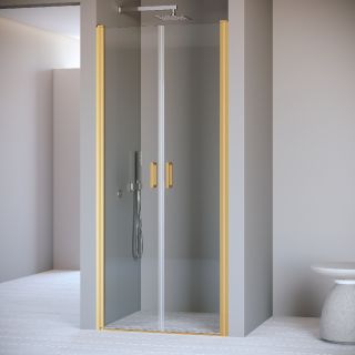 Душевая дверь RGW PA-104Gb 060810409-16 90см брашированное золото